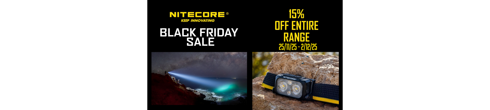 Nitecore Black Friday Specials